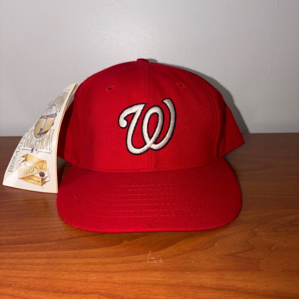 Roman Cooperstown Collection Washington Senators Red Hat Vintage Made in USA NEW
